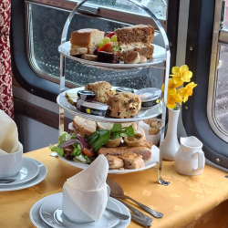 Welsh Afternoon Tea Train for Two (Gift Voucher)