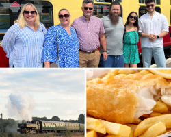 Six Person Steam Train Travel with Fish & Chips (Kent) Voucher