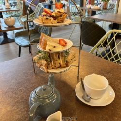 picture of a voucher for an afternoon tea