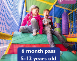 6 month soft play pass (5-12yrs)