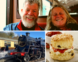 Two Person Cream Tea Steam Train (Derbyshire) Voucher