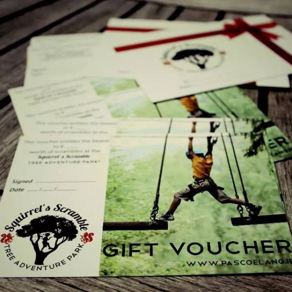 Squirrel's Scramble Gift Vouchers