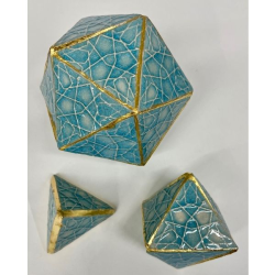 Face to Face, Set of 3 by Bridgette K Schnider