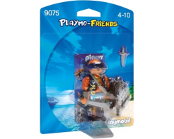 Collectable Playmo-Friends Pirate with Shield