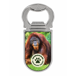 WWP Bottle Opener Magnet - Orangutan