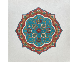 Ardabil Carpet Shamsa by Milo Day