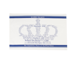 Tea Towel Scone Palace Navy