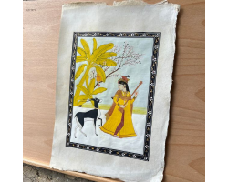 The Maiden and the Gazelle by Mariam Ashraf Al-Dakkak
