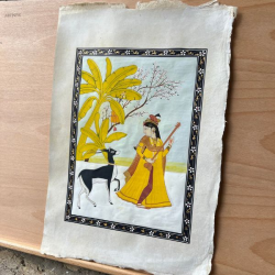The Maiden and the Gazelle by Mariam Ashraf Al-Dakkak
