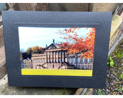 East Front in Autumn 7" x 5" Print with Mount (1)