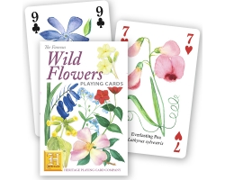 Playing Cards Wild Flowers