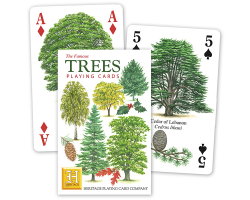 Trees playing cards