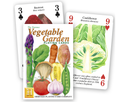 Playing Cards Vegetable Garden