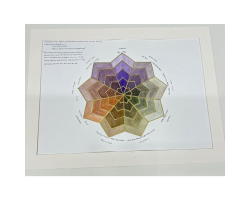 Prismatic Colour Star by Bridgette K Schnider