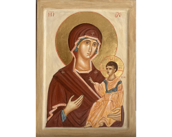 The Virgin and Child by Hanne Louise Svane