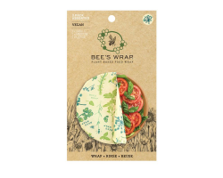 Bee’s Wrap set of three sizes - herb garden (vegan)