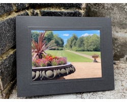 West Front Urns 7" x 5" Print with Mount (17)