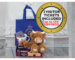 Highland Cow Hamper with Two Admissions Tickets
