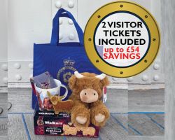 Highland Cow Hamper with Two Admissions Tickets