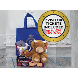 Highland Cow Hamper with Two Admissions Tickets