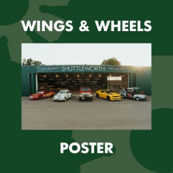 Wings and Wheels A2 Poster 2027