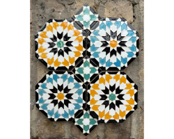 Maghreb Tilework by Mariam Ashraf Al-Dakkak