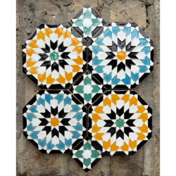 Maghreb Tilework by Mariam Ashraf Al-Dakkak