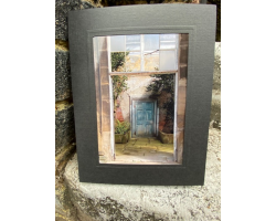 Camellia House Doorway 7" x 5" Print with Mount (20)