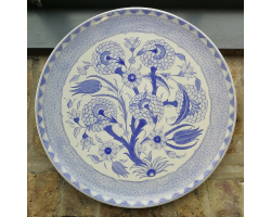 Ceramic Iznik Plate by Elli Jäger