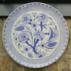 Ceramic Iznik Plate by Elli Jäger