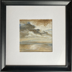Cloud study, after H. Gude by Hanne Louise Svane