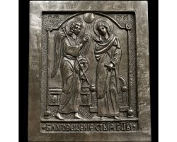 An icon Annunciation by Aleksandras Aleksejevas (Sasha)