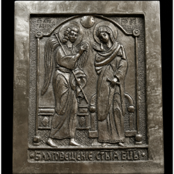 An icon Annunciation by Aleksandras Aleksejevas (Sasha)