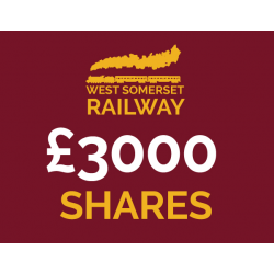 West Somerset Railway £3000 Shares