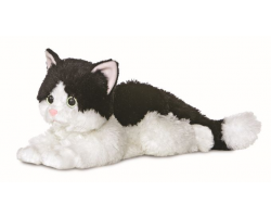 Flopsie Oreo Black & White Cat