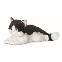 Flopsie Oreo Black & White Cat