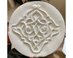 Plaster Carving by Milo Day