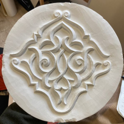 Plaster Carving by Milo Day
