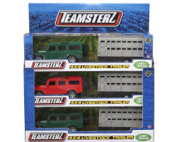 4x4 Livestock Trailer - Red