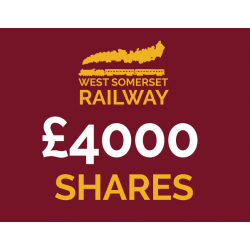 West Somerset Railway £4000 Shares