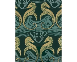 Verre Eglomise' Sea horses by Alisha Kaliciak