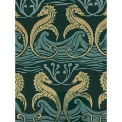 Verre Eglomise' Sea horses by Alisha Kaliciak