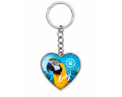 WWP Heart Keyring - Benji