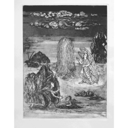 An Angel appears to Hagar by Rosalind Whitman