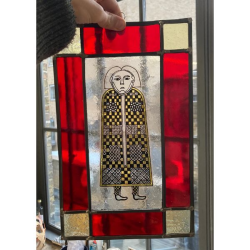 St Matthew (Book of Durrow) by Milo Day