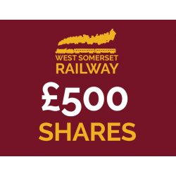 West Somerset Railway £500 Shares