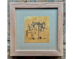 Study of Castle by Ilaria Arciola