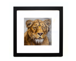 EM Small Framed Print- Yuna