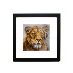 EM Small Framed Print- Yuna