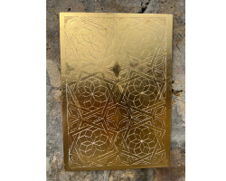 Golden Eightfold Constellation by Mariam Ashraf Al-Dakkak